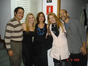 Miguel Chacón, Marisela Leal, María Rivas, Víctor Mestas